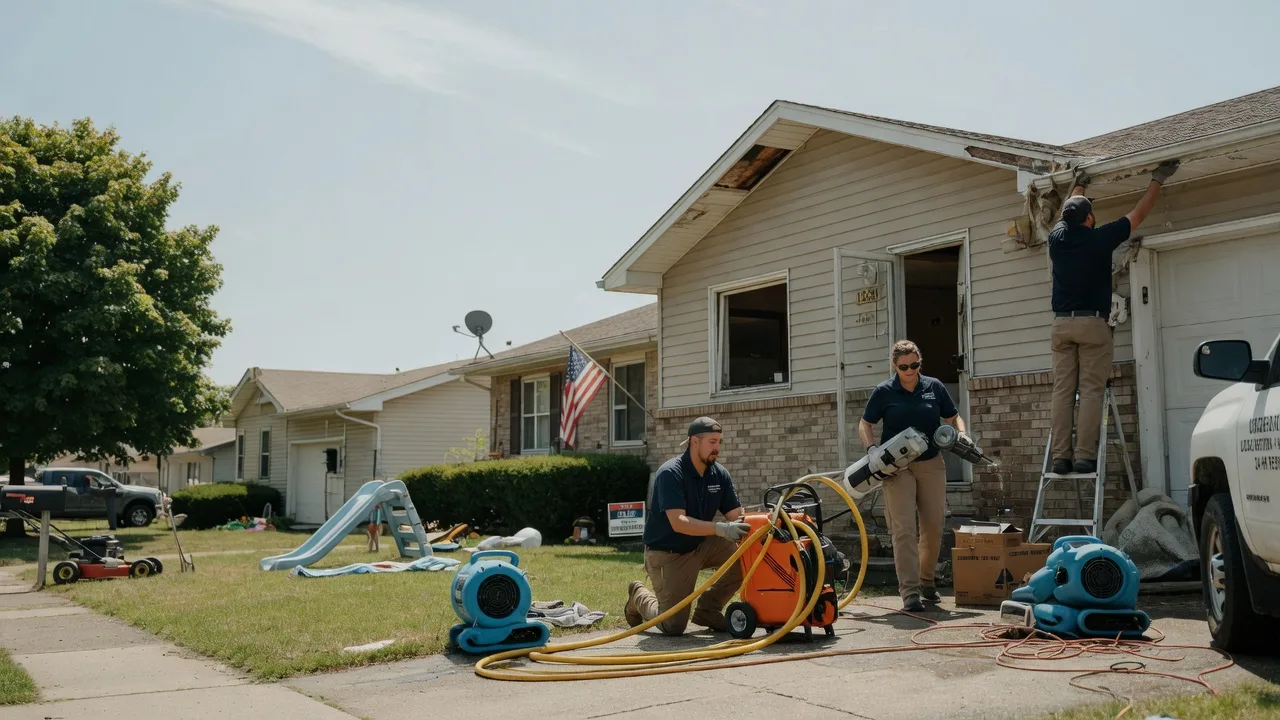 Water Damage Restoration in Elmwood, IL near me